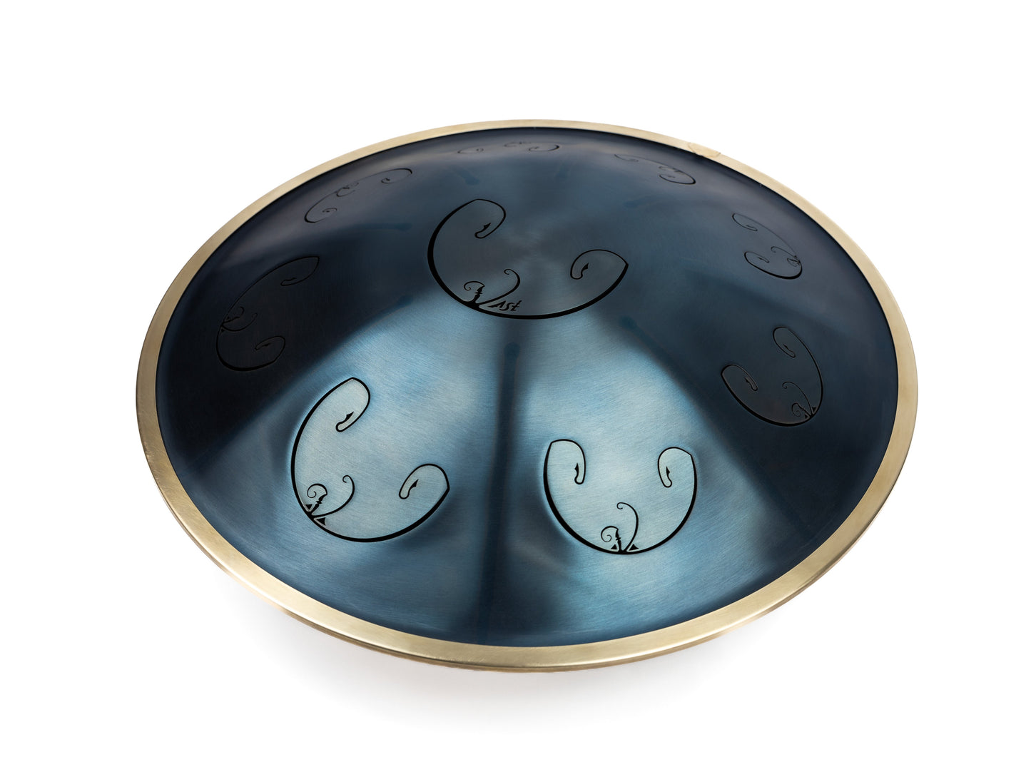 Rav Vast Indigo drum, tongue drum, drum tongues, steel tongue drum handpan