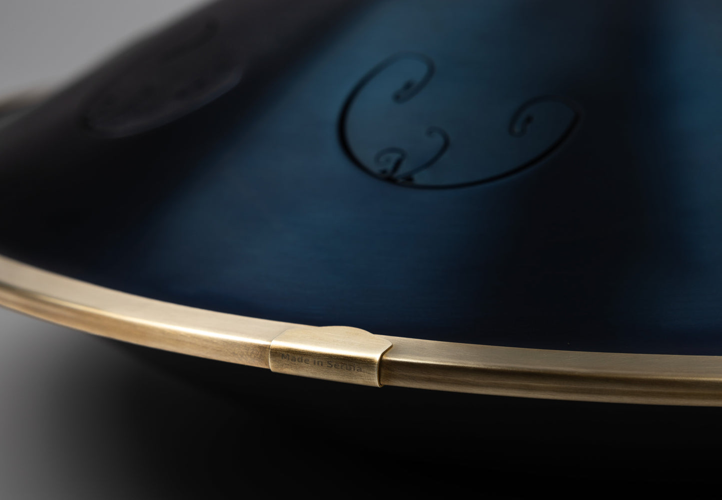 Rav Vast Indigo drum, tongue drum, drum tongues, steel tongue drum handpan