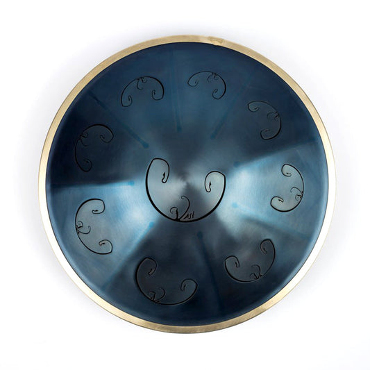 Rav Vast drum indigo, tongue drum, drum tongues, steel tongue drum handpan