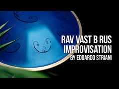 RAV Vast® B RUS Universal Scale Full-Size Steel Tongue Drum – RAVVAST