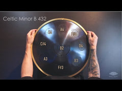 RAV Vast® B Celtic minor 432 Hz Full-Size Steel Tongue Drum for