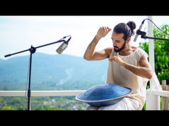 RAV Vast® G Pygmy Full-Size Steel Tongue Drum for Meditation – RAVVAST