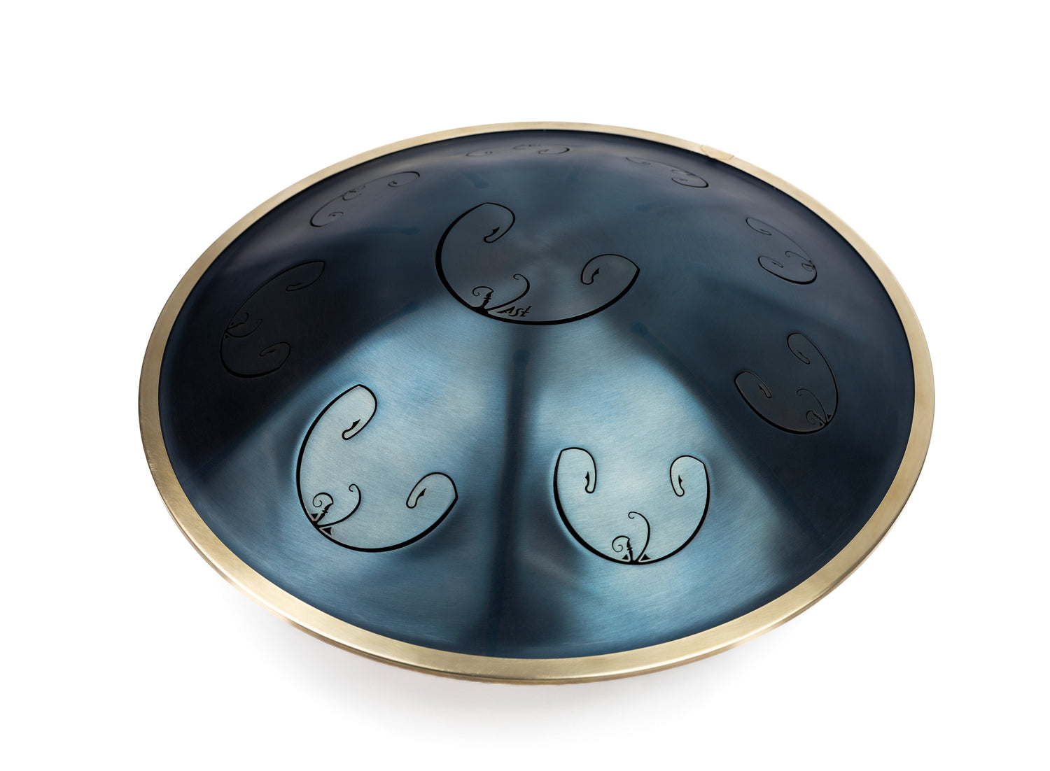 Rav Vast Indigo drum, tongue drum, drum tongues, steel tongue drum handpan
