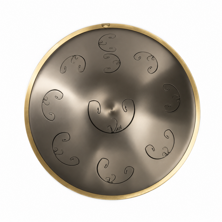 RAV Vast® Gold: B Kurd Full-Size Steel Tongue Drum – RAVVAST RAV Vast® Gold: B Kurd Full-Size Steel Tongue Drum – RAVVAST
